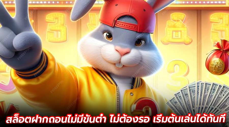 สล็อตฝากถอนไม่มีขั้นต่ำ ไม่ต้องรอ